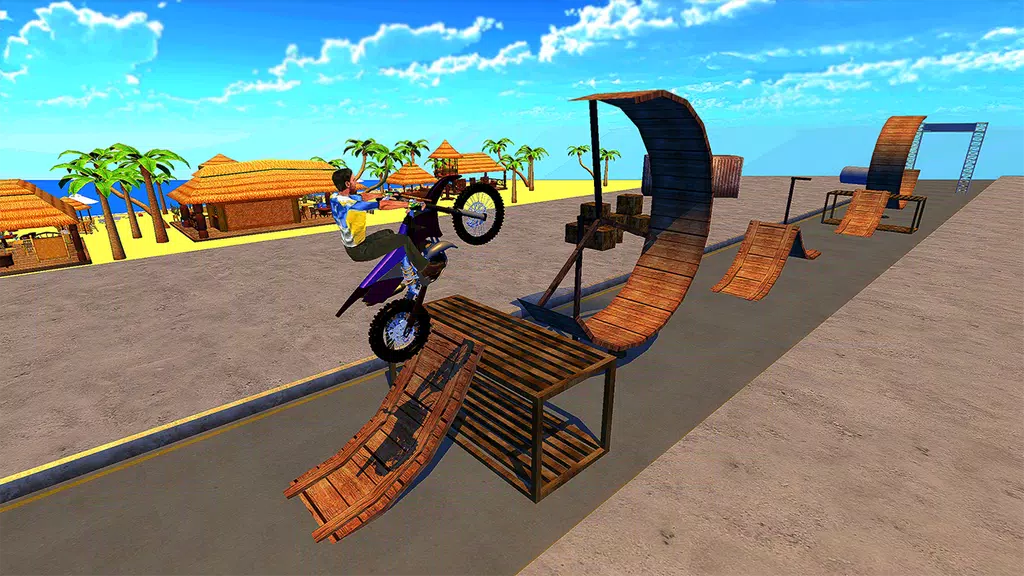 Racing Bike Stunts & Ramp Riding Screenshot 1