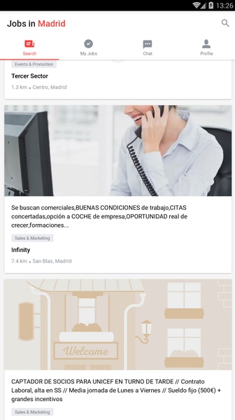 JOB TODAY: Hire & Find Jobs ဖန်သားပြင်ဓာတ်ပုံ 1