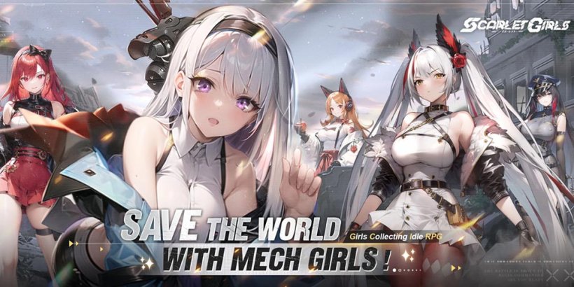 Scarlet Girls: preinscripción ahora abierta para un juego de rol inactivo post-apocalíptico en Google Play
