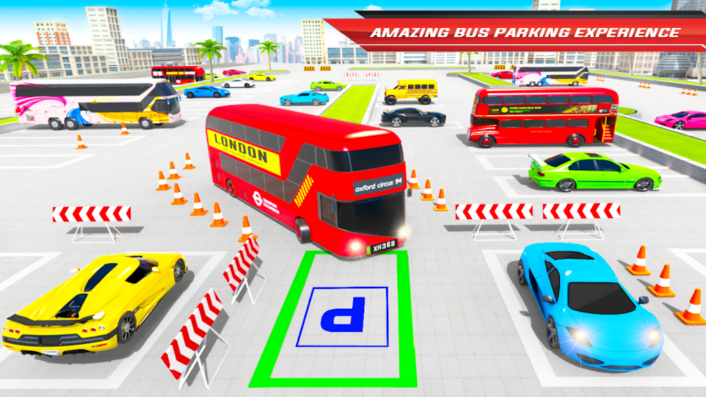 City Coach Bus Driving Sim 3D應用截圖第3張