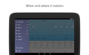 Yandex Weather ภาพหน้าจอ 2