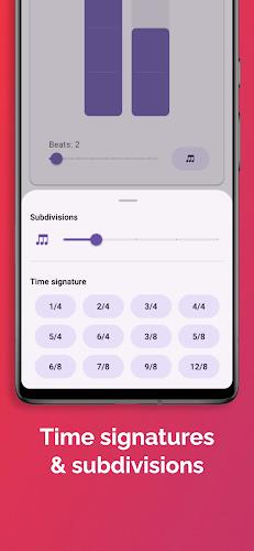 Easy Metronome ဖန်သားပြင်ဓာတ်ပုံ 4