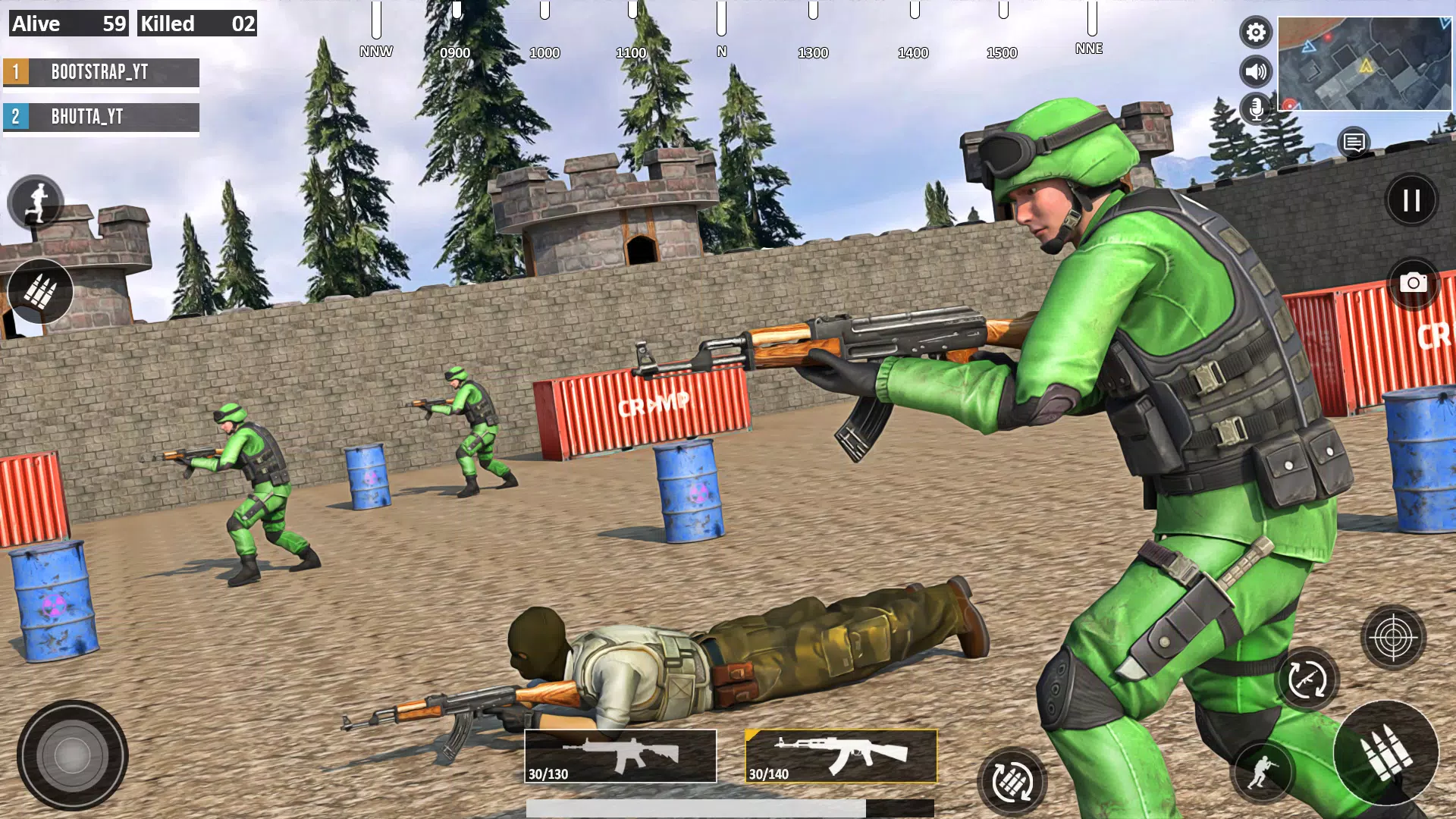 Gun Shooting Fps Offline Game Tangkapan skrin 3