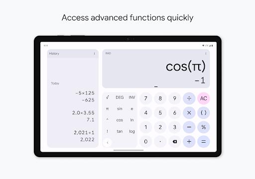 Calculator ဖန်သားပြင်ဓာတ်ပုံ 3