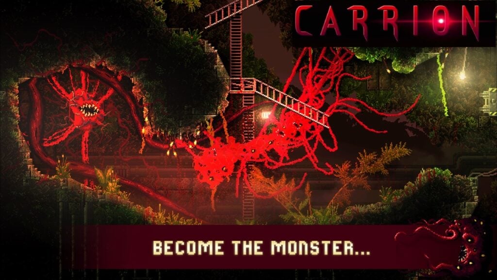 Carrion, o jogo de terror reverso que permite caçar, consumir e evoluir, será lançado no celular em breve!