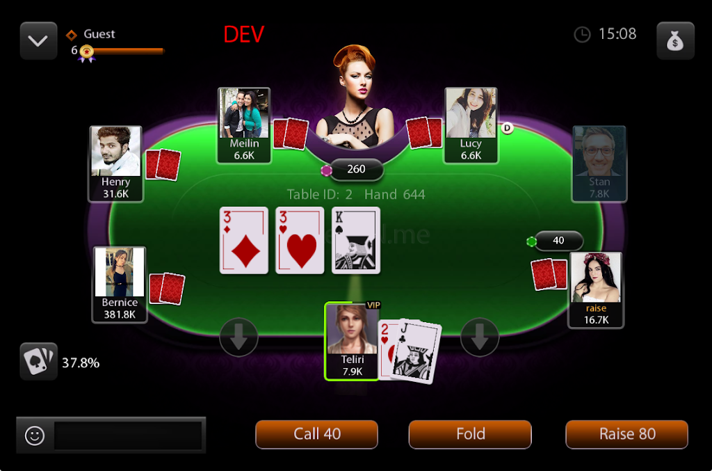 Poker ON - Texas Holdem ဖန်သားပြင်ဓာတ်ပုံ 2