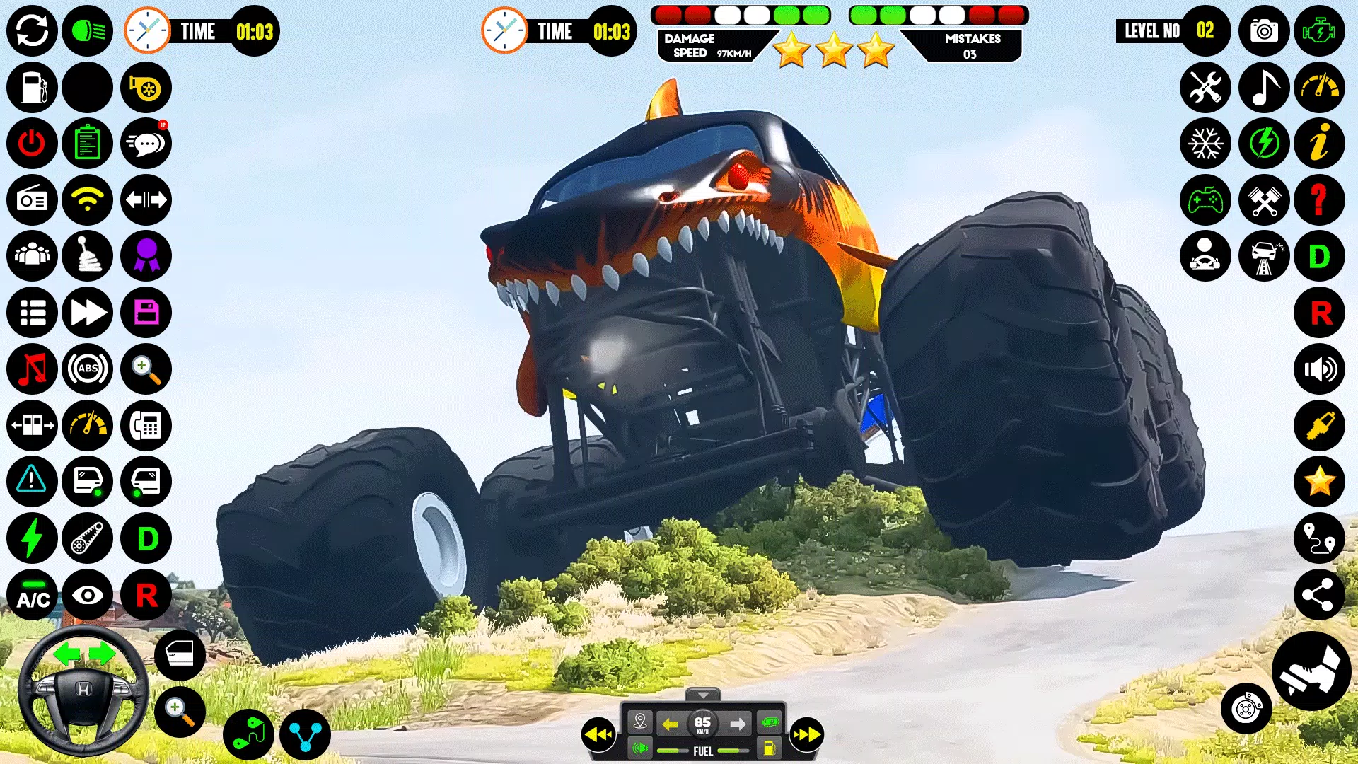 Monster Truck Racing: Truck 3D スクリーンショット 2