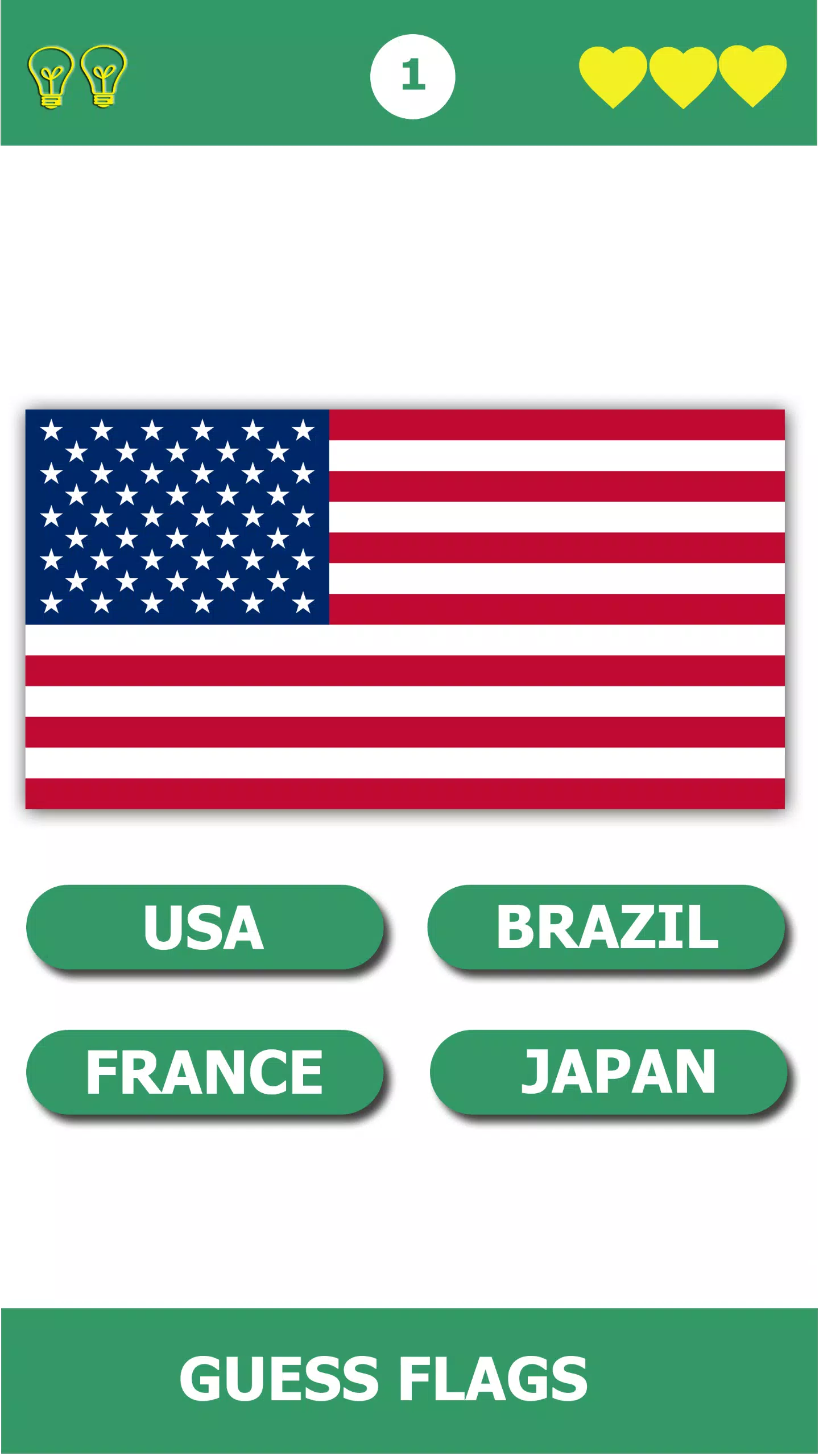 Flag Quiz Gallery Captura de pantalla 1