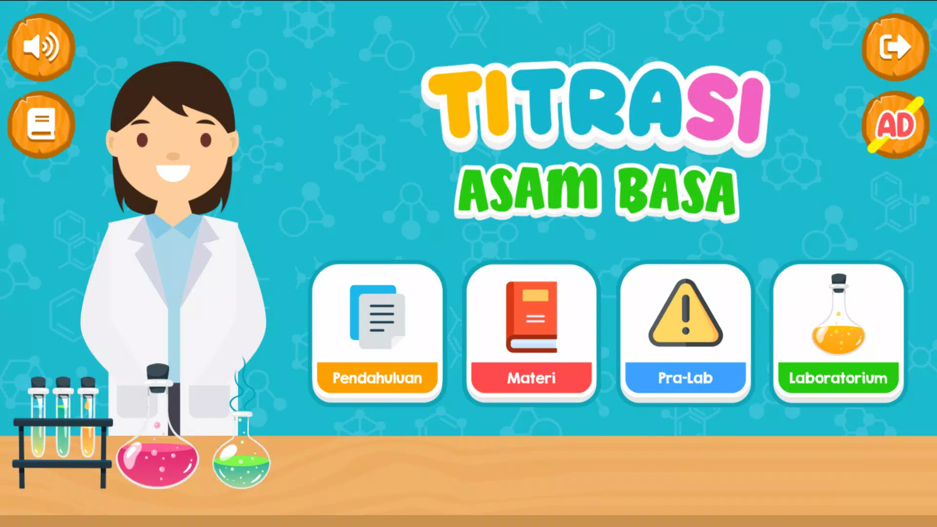 Virtual Lab Titrasi Asam Basa ภาพหน้าจอ 2