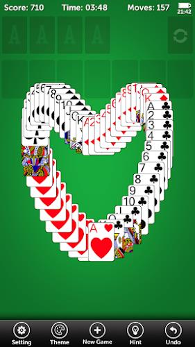 Klondike Solitaire Pro ภาพหน้าจอ 2