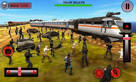 US Army Train Zombie Shooting 스크린샷 3