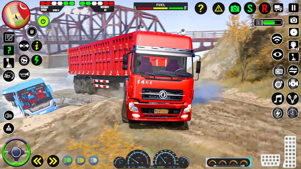 Euro Truck Games Cargo Driving Mod 스크린샷 4