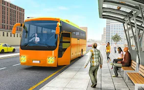 Bus Driving Sim- 3D Bus Games Captura de tela 3