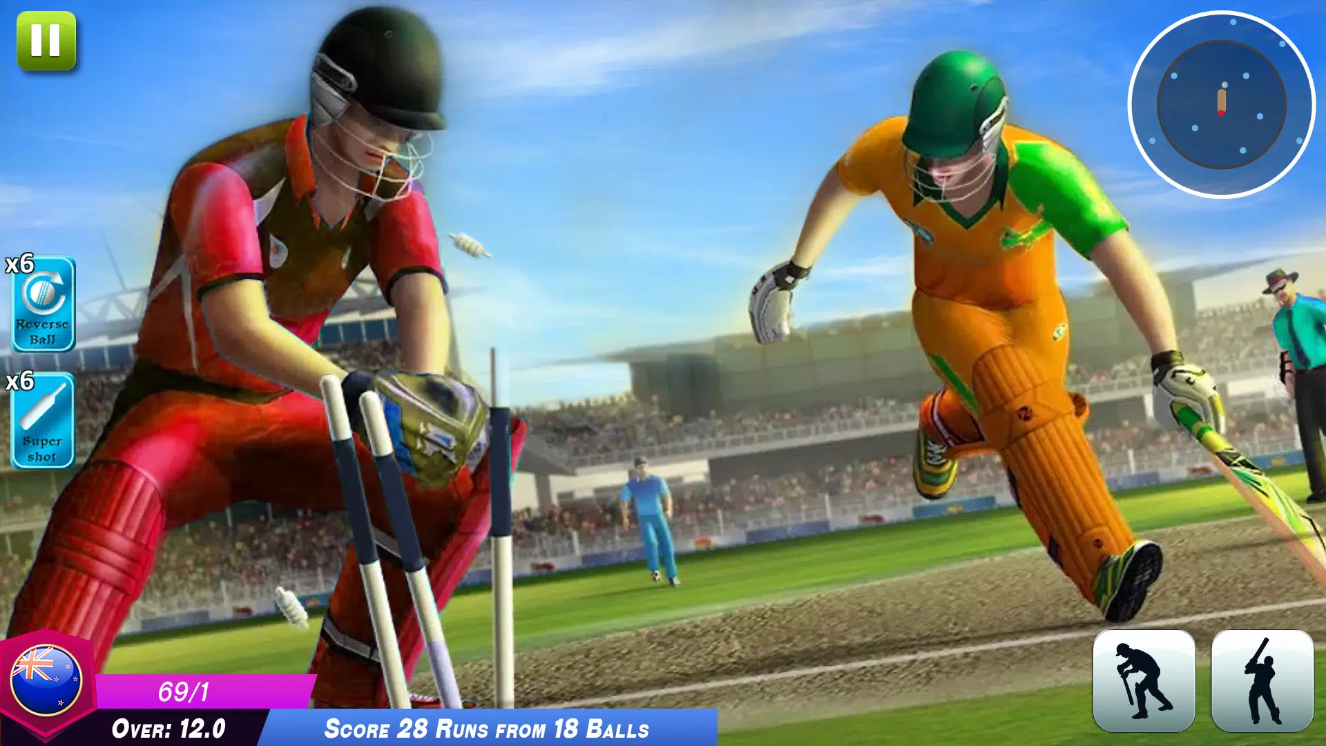 World Cricket Games Offline Schermafbeelding 4