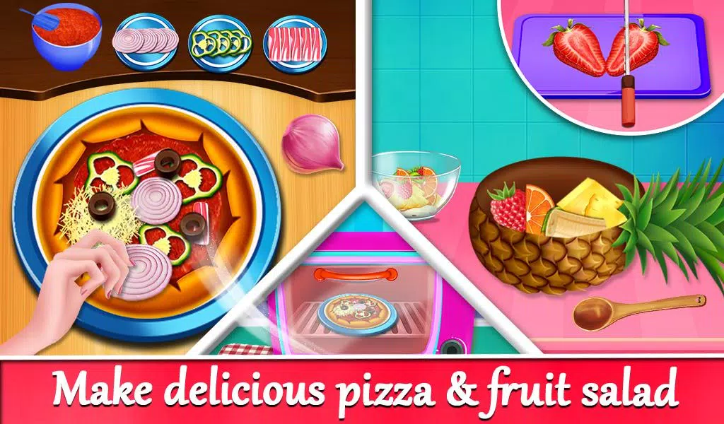 Cooking in Kitchen Food Games スクリーンショット 2