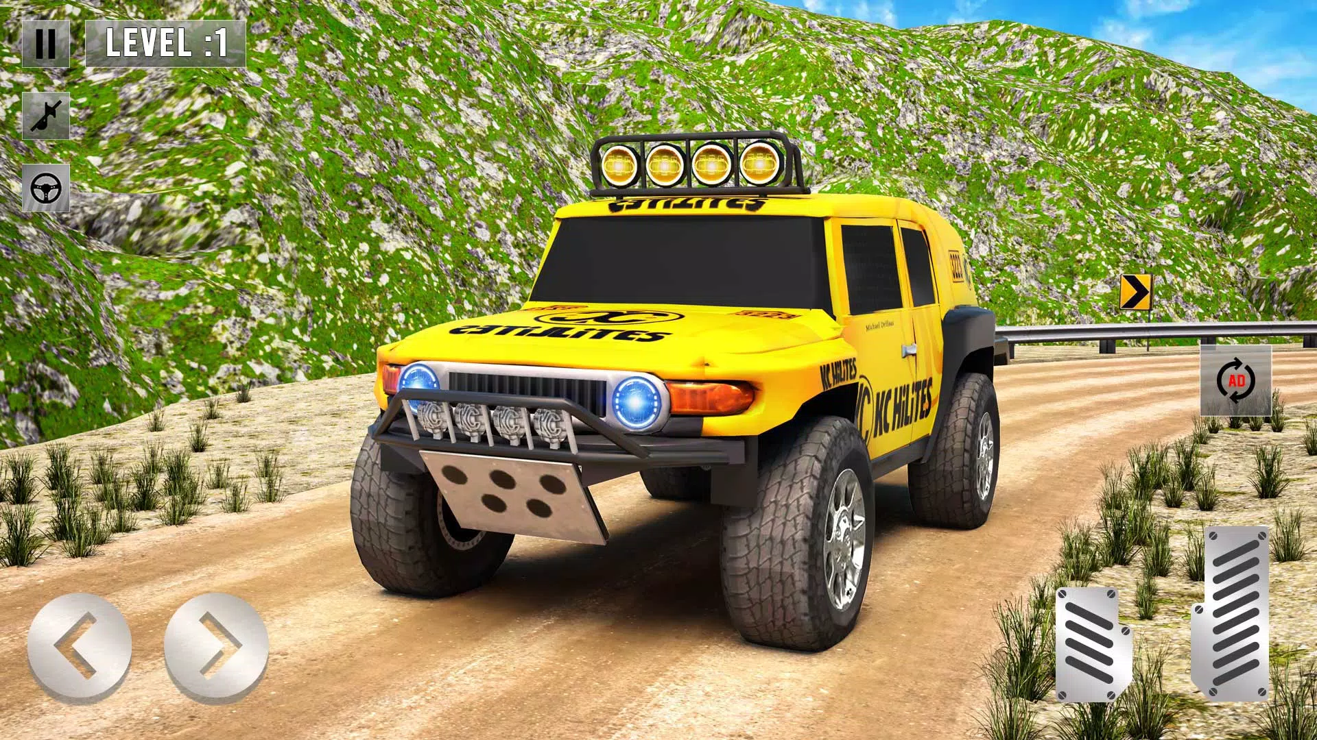 4x4 SUV Car Driving Simulator Capture d'écran 4