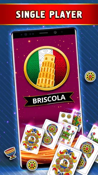 Briscola Offline - Card Game Capture d'écran 1