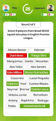 Footy Brains – Soccer Trivia Capture d'écran 1