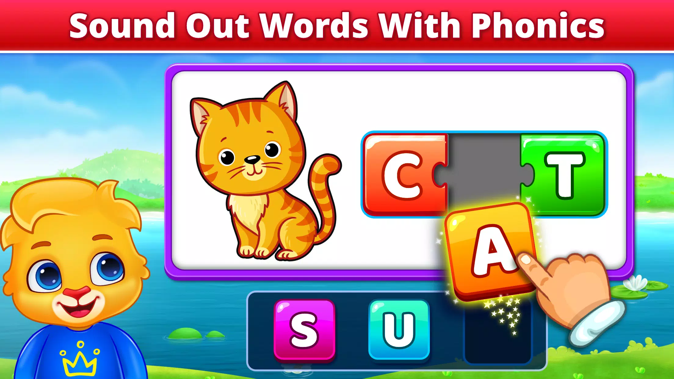 Spelling & Phonics: Kids Games Schermafbeelding 2