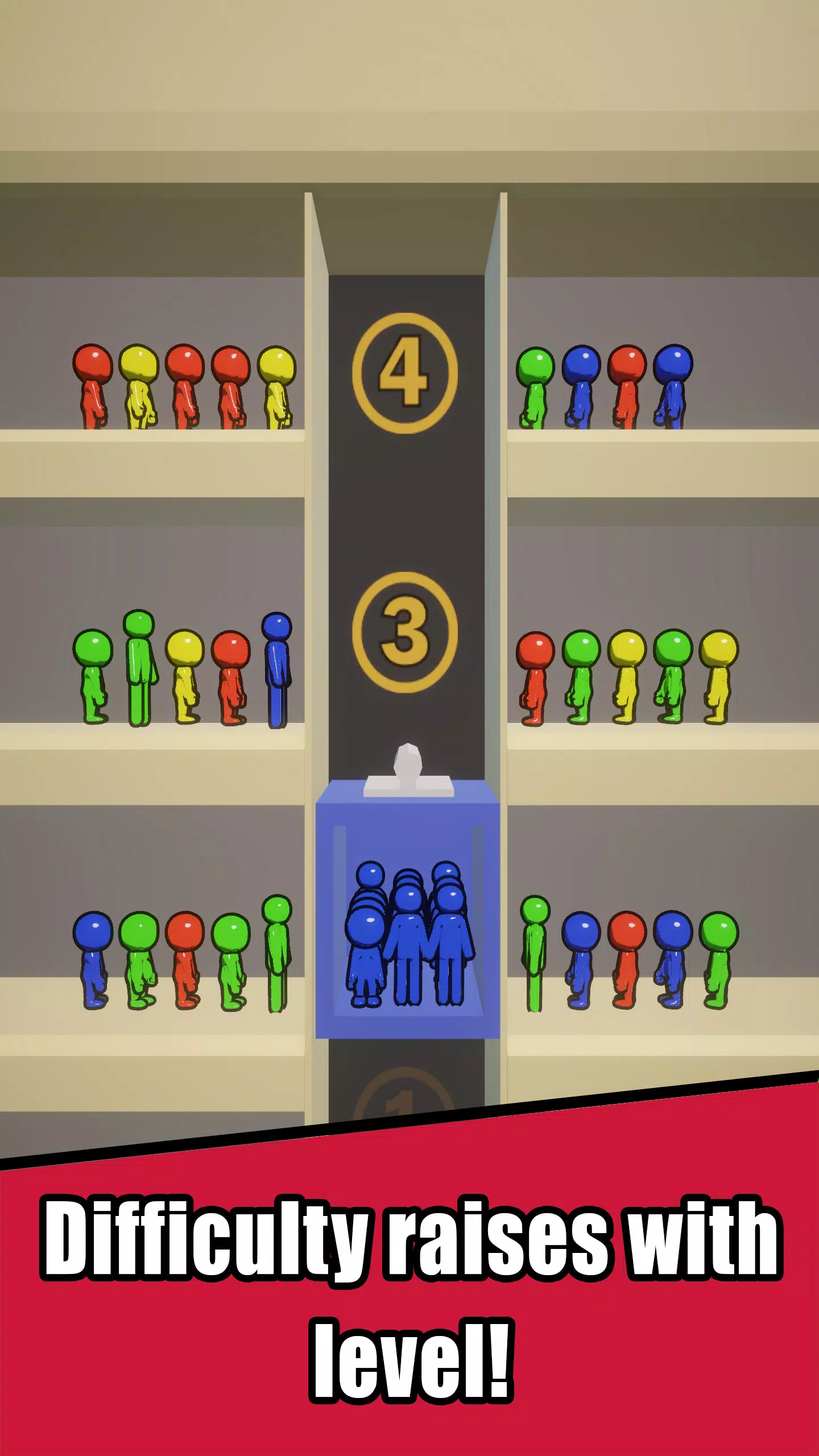 Lift Traffic: elevator game 스크린샷 3