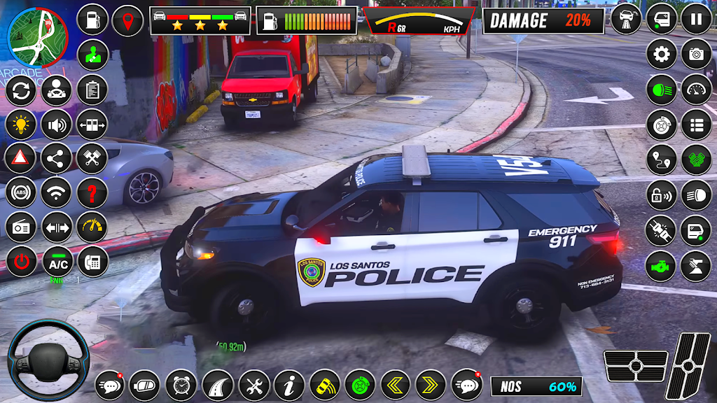 Police Car Chase: Car Games 3D Zrzut ekranu 3