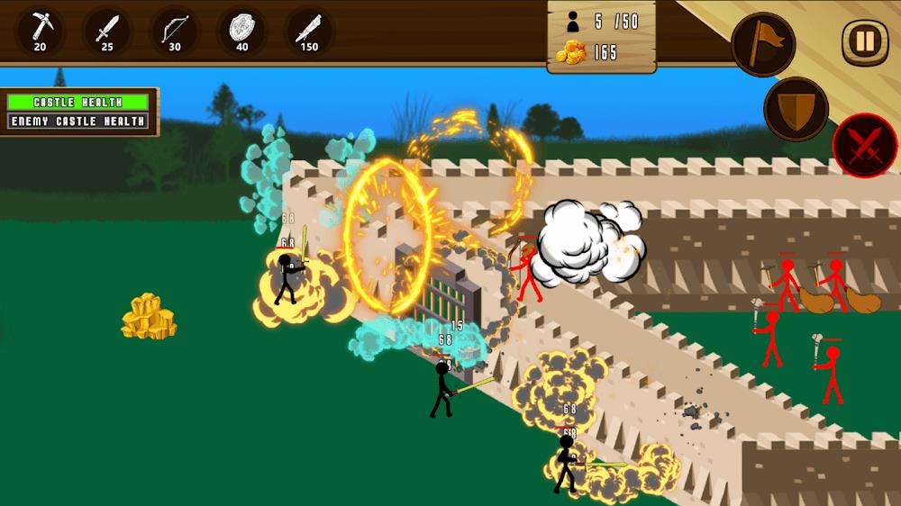 Stickman Age: Stick War Battle Schermafbeelding 4