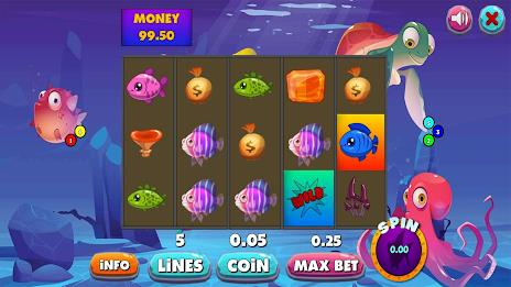 Jackpot underwater City slots Tangkapan skrin 1