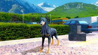 Doberman Dog Simulator 스크린샷 1