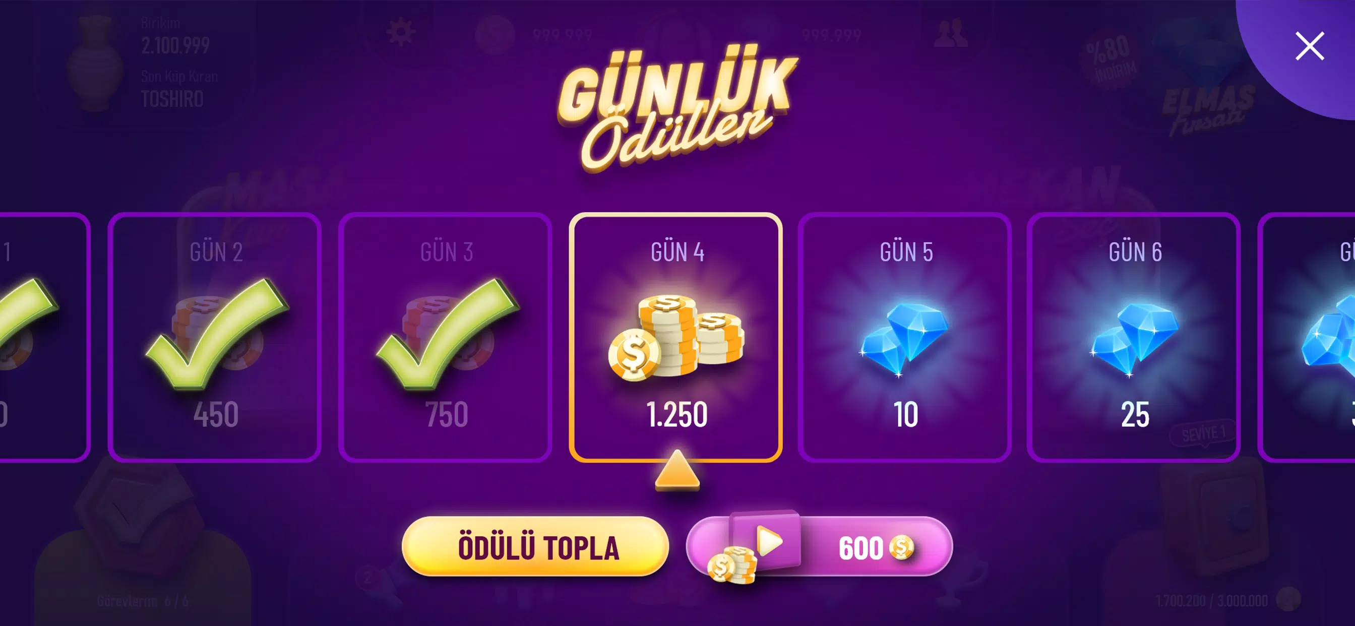 101 Okey Canlı Schermafbeelding 2