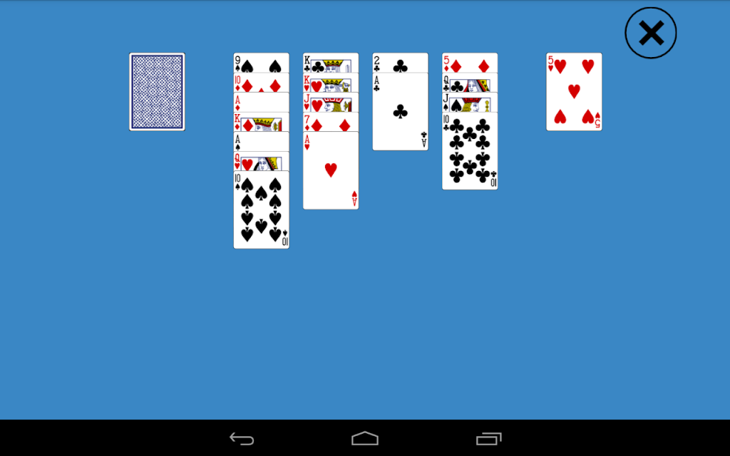 Classic Aces Up Solitaire 스크린샷 2