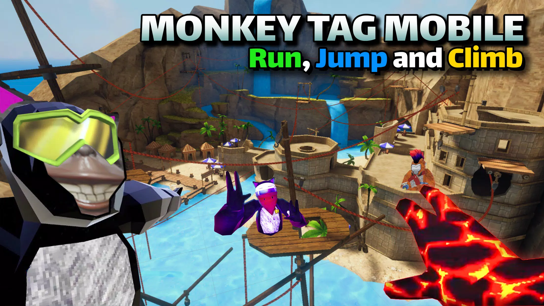 Monkey Tag Mobile Captura de pantalla 4