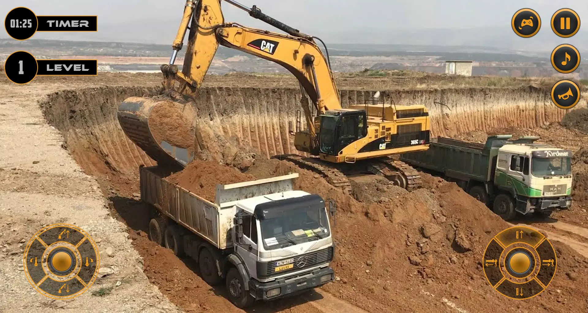Real Excavator Simulator Games Скриншот 1