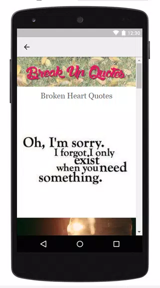 Broken Heart Quotes Capture d'écran 3