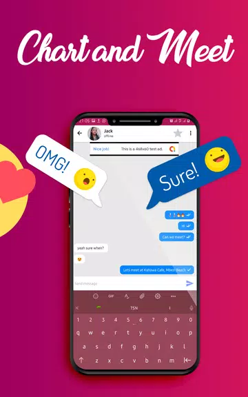 Schermata Flirt App - Chart, Slide, Find and Date 3