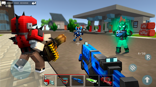 Mad GunS battle royale juego Captura de pantalla 1