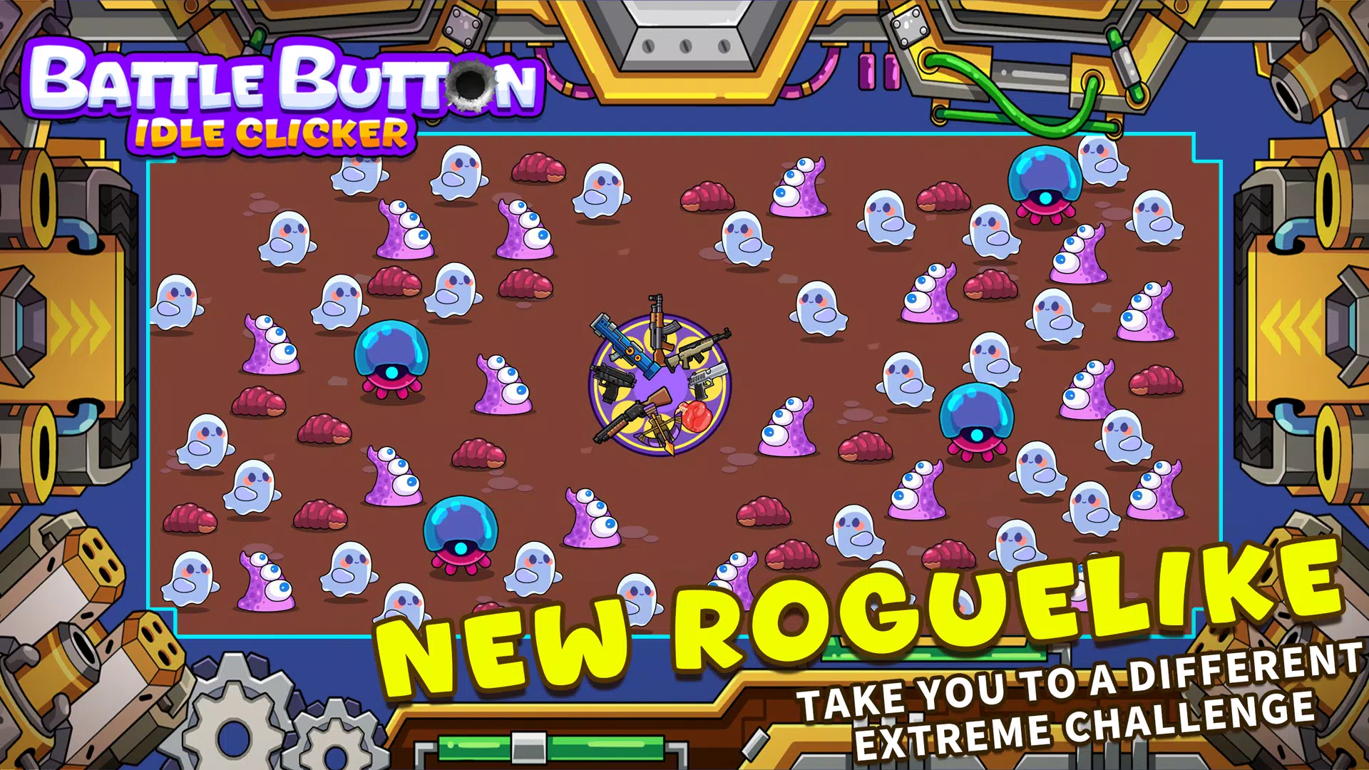 Battle Button - idle clicker ဖန်သားပြင်ဓာတ်ပုံ 1