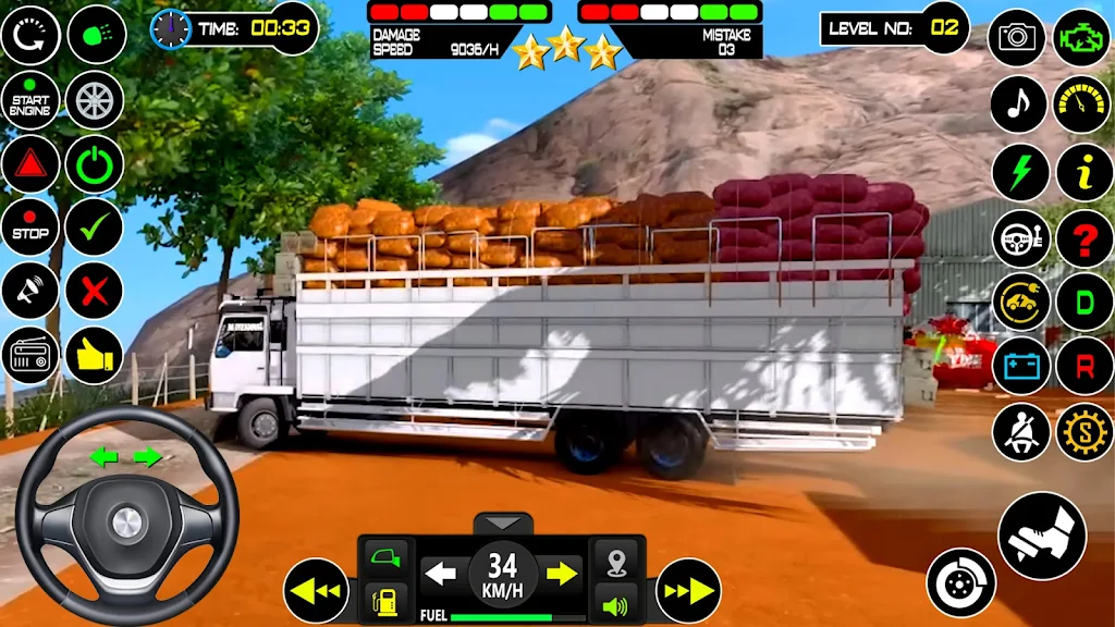 US Mud Truck Transport Game 3D Zrzut ekranu 3