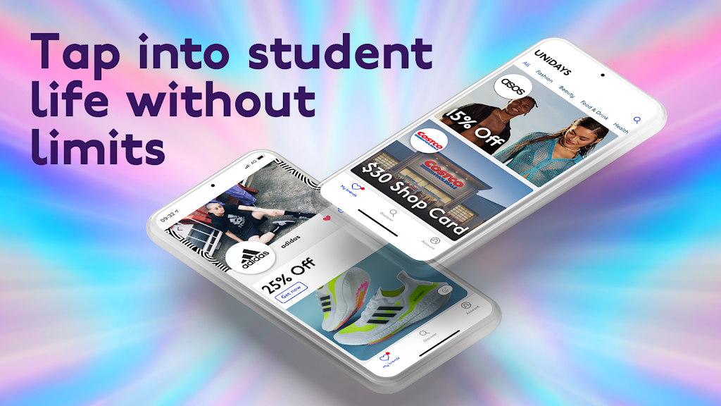 UNiDAYS: Codes promo étudiant Capture d'écran 1