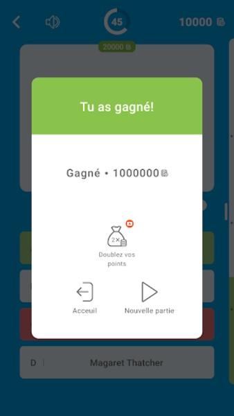 Millions Quiz - Français Capture d'écran 2