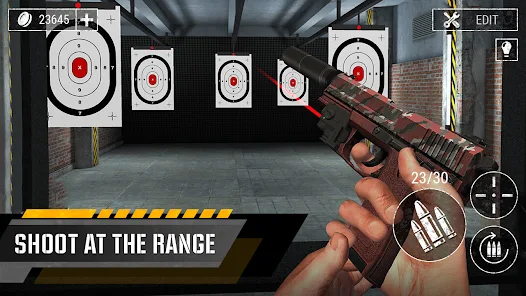 Gun Builder Shooting Simulator Schermafbeelding 1