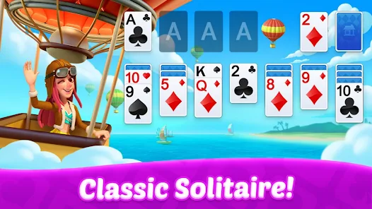 Solitaire: Card Games Mod Tangkapan skrin 1