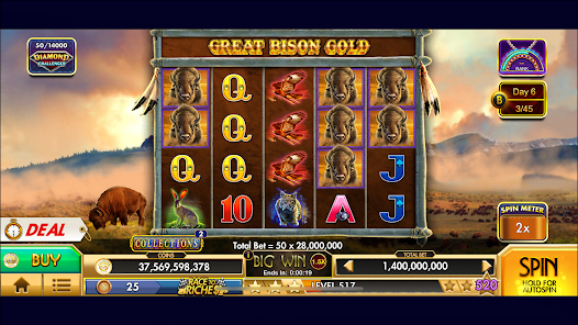 Black Diamond Casino Slots Mod Schermafbeelding 2