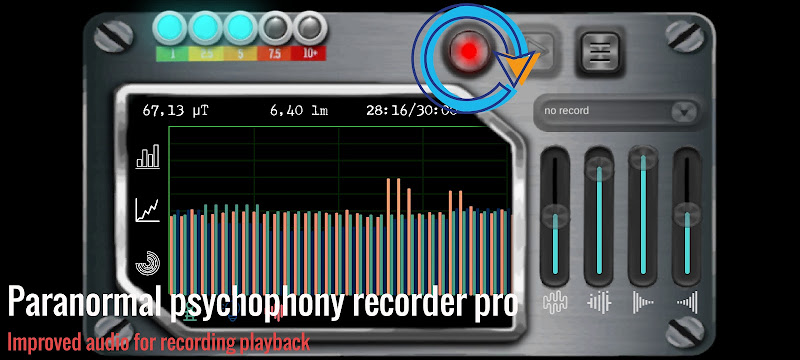 Spirit box :Ghost detector EVP Captura de pantalla 1