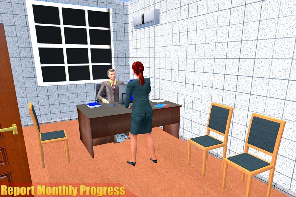 Virtual High School Teacher 3D Скриншот 4