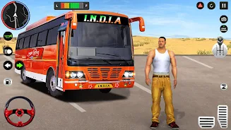 Indian Bus Simulator : MAX 3D स्क्रीनशॉट 1