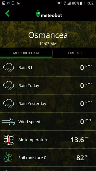 Meteobot Zrzut ekranu 2