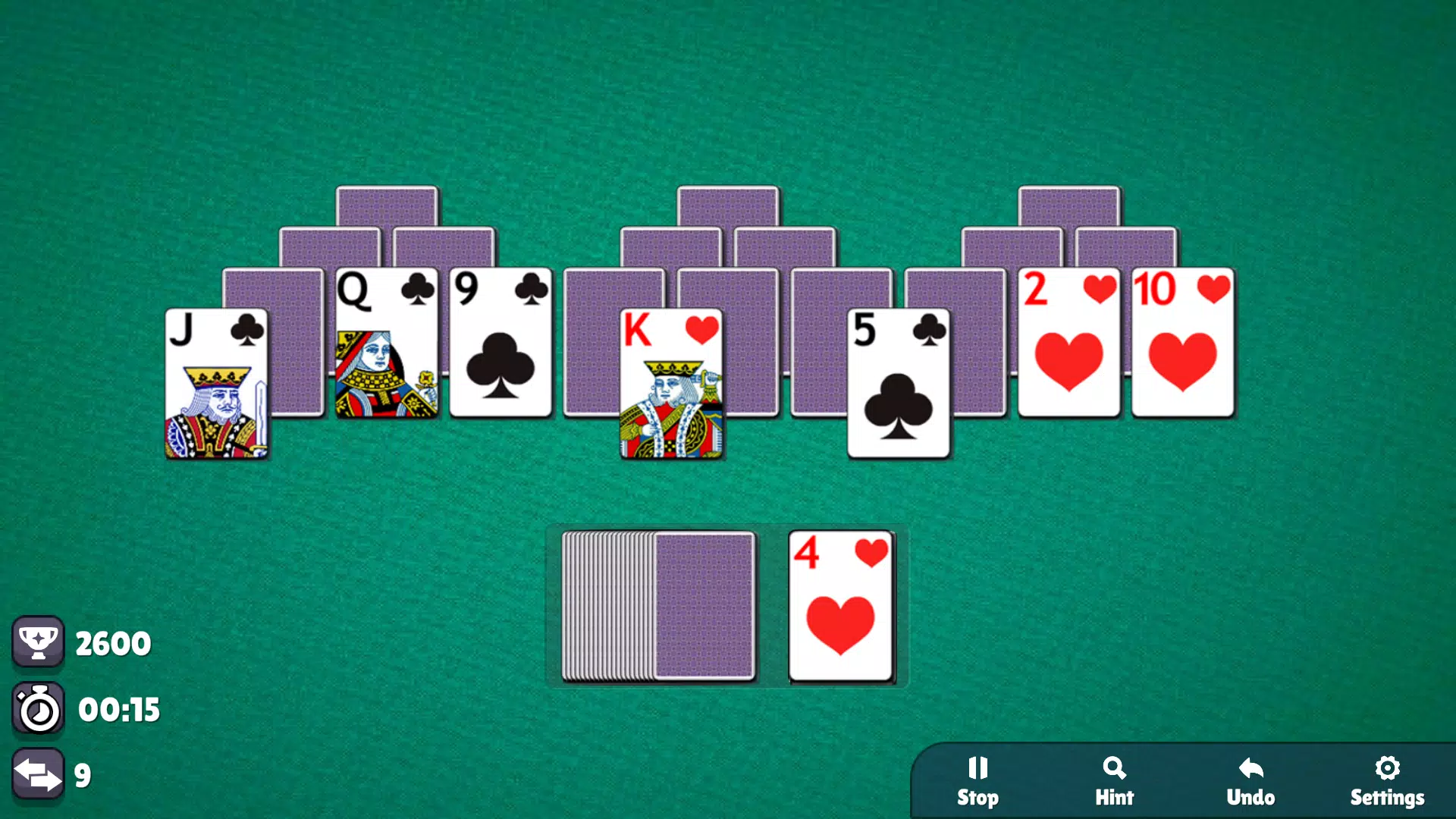 Solitaire: TriPeaks ภาพหน้าจอ 4