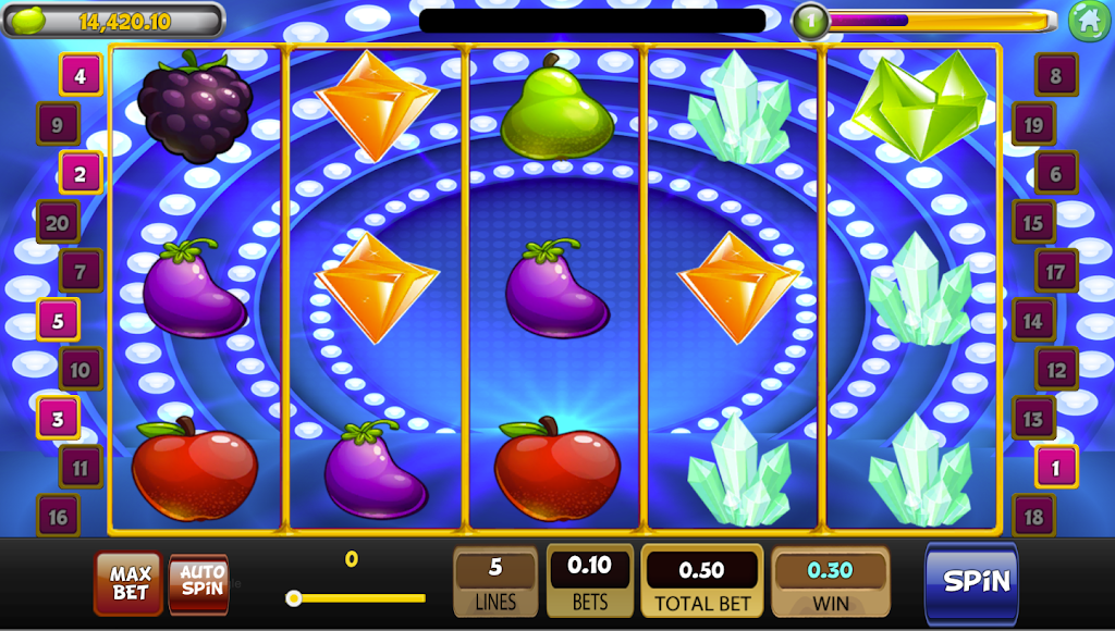 Royal Slot Style Machine Free Spins Pro Style スクリーンショット 3