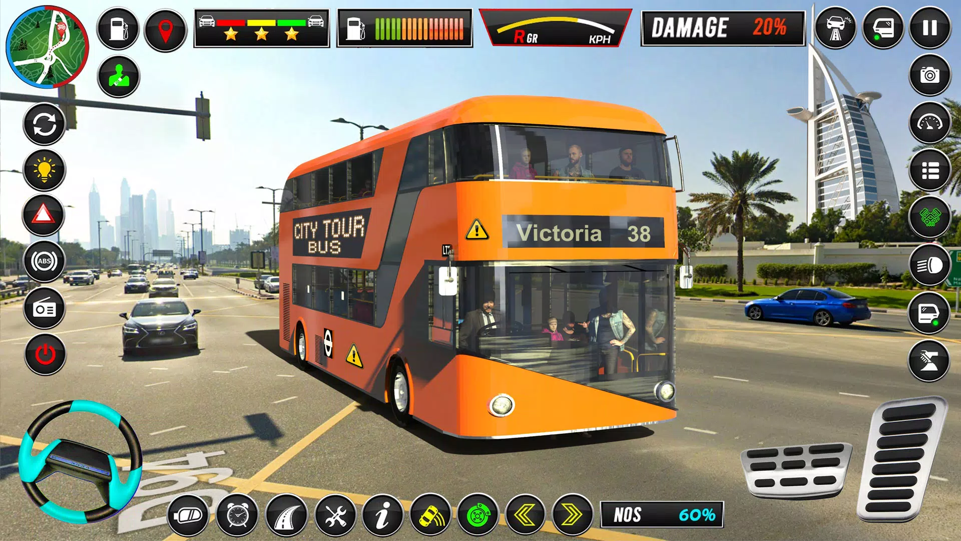 Real Bus Simulator Coach Bus Screenshot 1