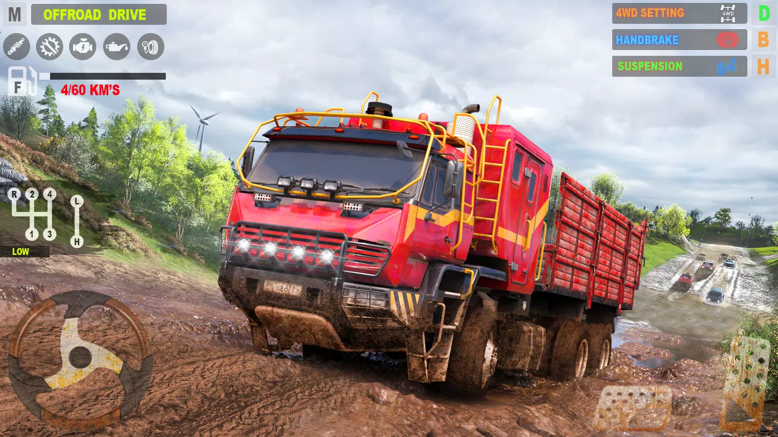 Offroad Mudrunner Games 3D スクリーンショット 4